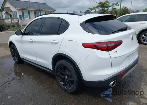 2018 Alfa Romeo Stelvio Ti Sport Awd from USA, damaged, VIN ZASFAKNN1J7B89944